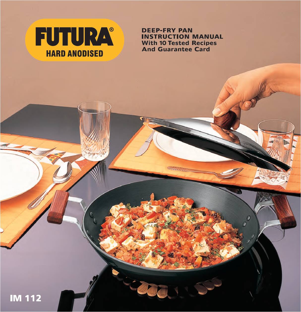 Futura Hard Anodised Frying Pan